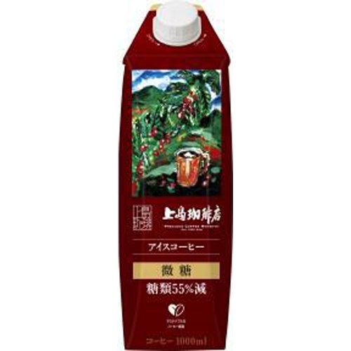 上島珈琲店 アイスコーヒー微糖1000ml