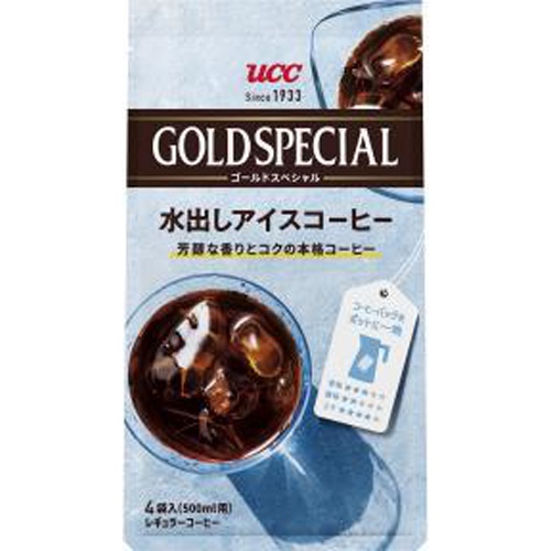 UCC ゴールドSP水出しアイスコーヒー4P【03/01 新商品】