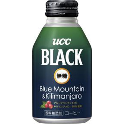 UCC ブラック無糖ブルマン&キリマンB缶275g