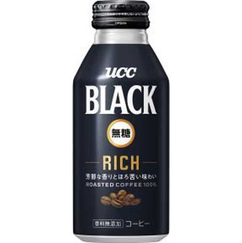 UCC ブラック無糖RICH B缶375g