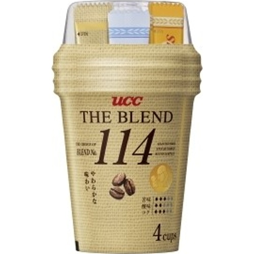 UCC カップコーヒー114ザ・ブレンド4P【09/01 新商品】
