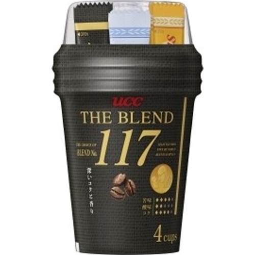 UCC カップコーヒー117ザ・ブレンド4P【09/01 新商品】
