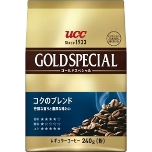 UCC ゴールドスペシャルコクのブレンド240g【09/01 新商品】