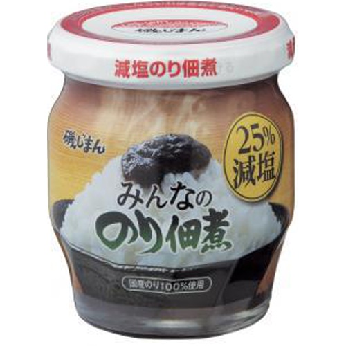 磯じまん みんなののり佃煮25%減塩145g