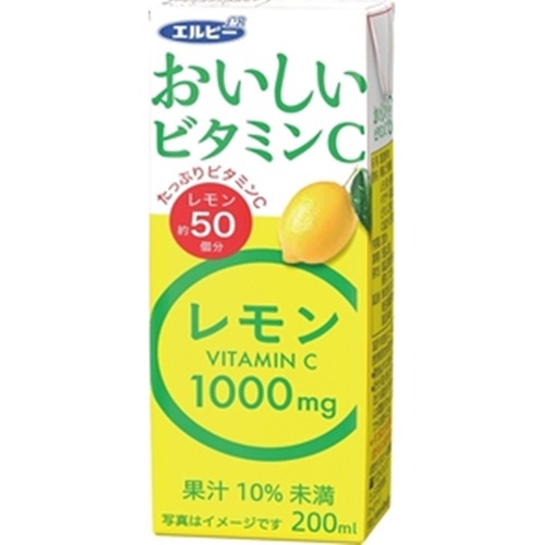 エルビー おいしいビタミンC レモン紙200ml