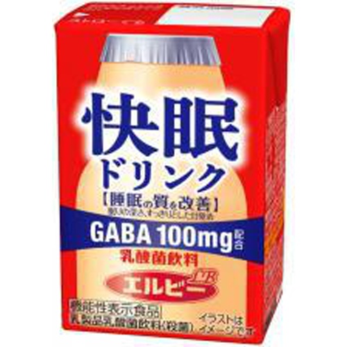 エルビー 快眠ドリンク 乳酸菌飲料紙125ml