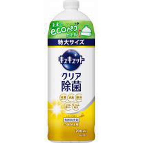 キュキュット クリア除菌レモンの香り詰替700ml