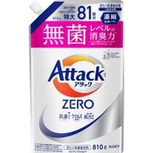 アタックZERO つめかえ用 810g【04/01 新商品】