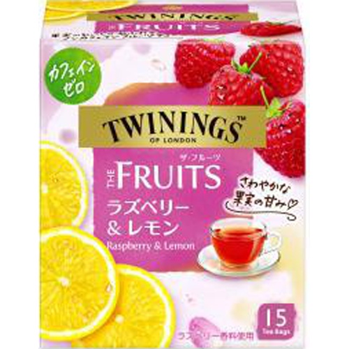 トワイニング ザ・フルーツラズベリー&レモン15袋【08/23 新商品】