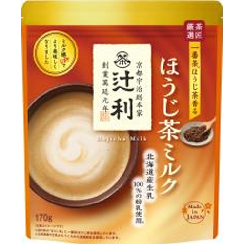 片岡 辻利ほうじ茶ミルク 170g【09/01 新商品】