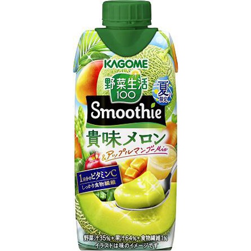 野菜生活 スムージー貴味メロン&マンゴー330ml