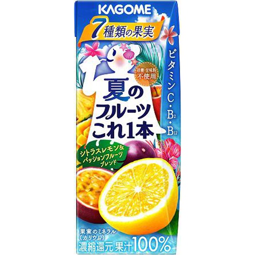 カゴメ 夏のフルーツこれ1本 200ml【05/16 新商品】