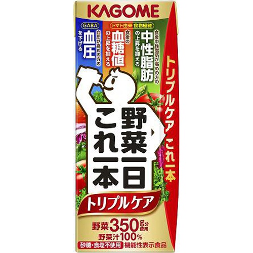 カゴメ 野菜一日これ一本トリプルケア紙200ml