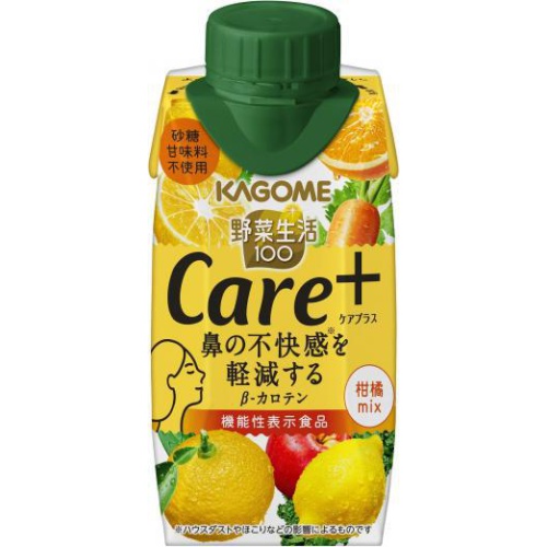 カゴメ 野菜生活Care+柑橘mix 195ml【02/01 新商品】