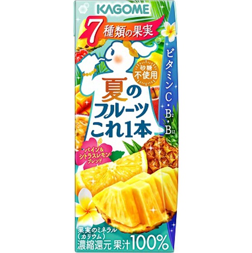 夏のフルーツこれ一本パイン&シトラスレモン 200【05/14 新商品】