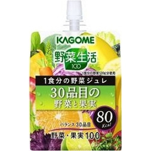 カゴメ 野菜生活100野菜ジュレ30品目野菜と果実