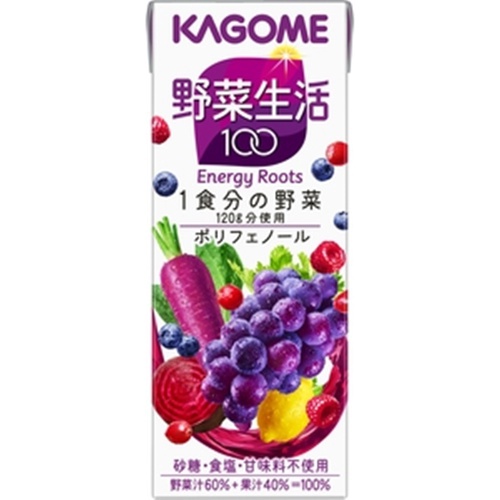 カゴメ 野菜生活ベリーサラダ 紙200ml