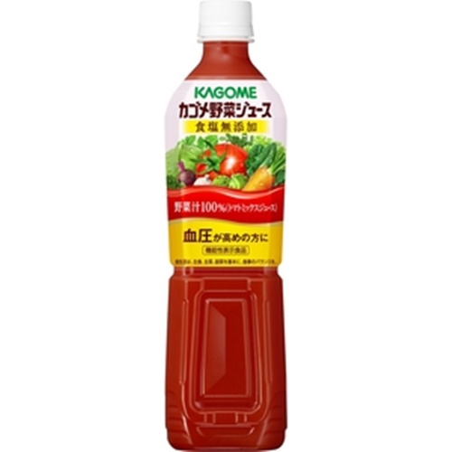 カゴメ 野菜ジュース食塩無添加 スマートP720ml