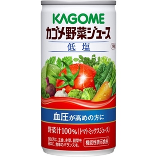 カゴメ 野菜ジュース低塩 缶190g