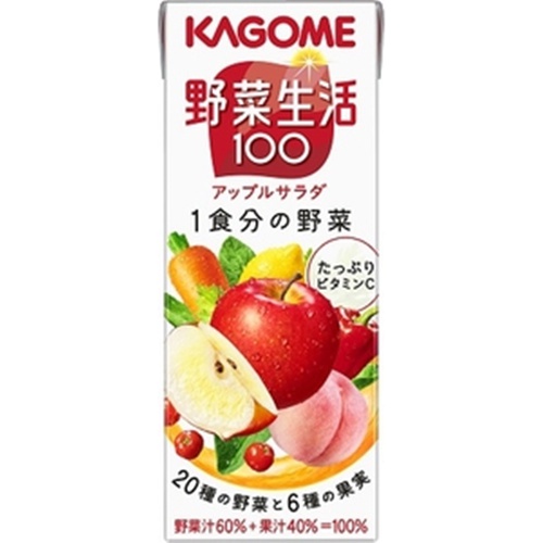 カゴメ 野菜生活 アップルサラダ紙200ml