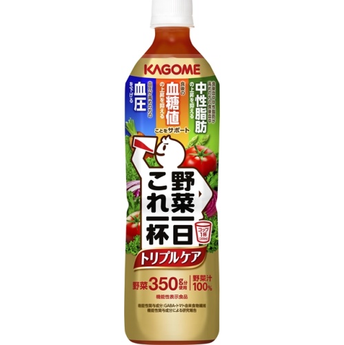カゴメ 野菜一日これ一杯 トリプルケア720ml【09/16 新商品】