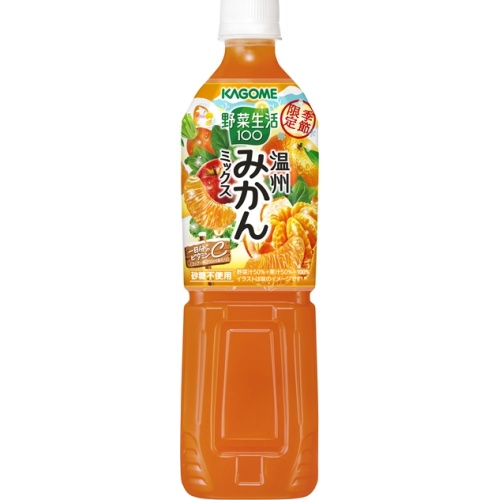 カゴメ 野菜生活 温州みかんミックス720ml【09/30 新商品】
