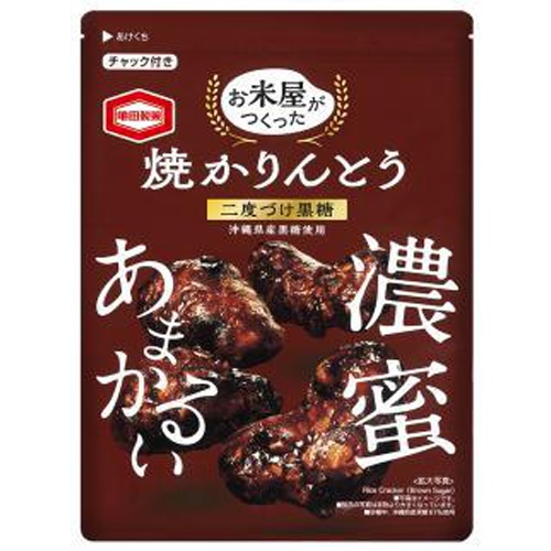 亀田 お米屋がつくった焼かりんとう黒糖 80g【09/18 新商品】 | 商品 