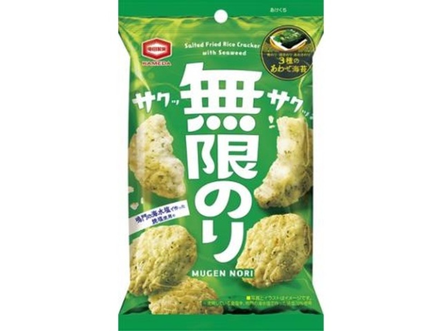 ◆亀田 無限のり 31g【10/06 新商品】