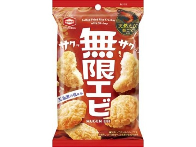 ◆亀田 無限エビ 31g【10/06 新商品】