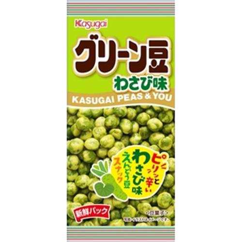 春日井 スリムグリーン豆 わさび味40g