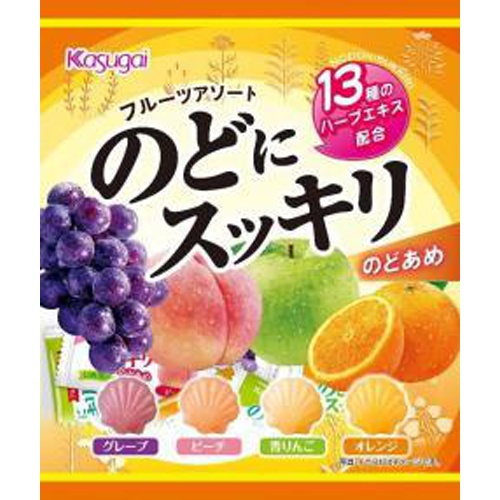 春日井 エコノミーのどにスッキリフルーツ58g