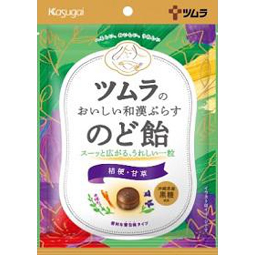 春日井 ツムラのおいしい和漢ぷらす のど飴42g