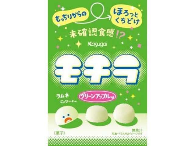 春日井 モチラ グリーンアップル味39g【02/23 新商品】