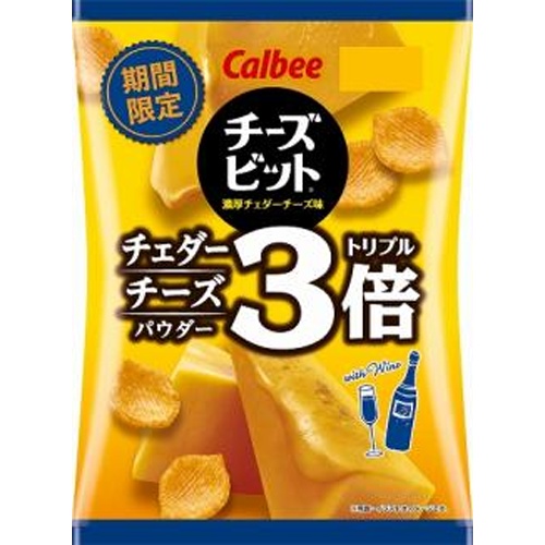 カルビー　チーズビッ　ト濃厚チェダートリプル55g