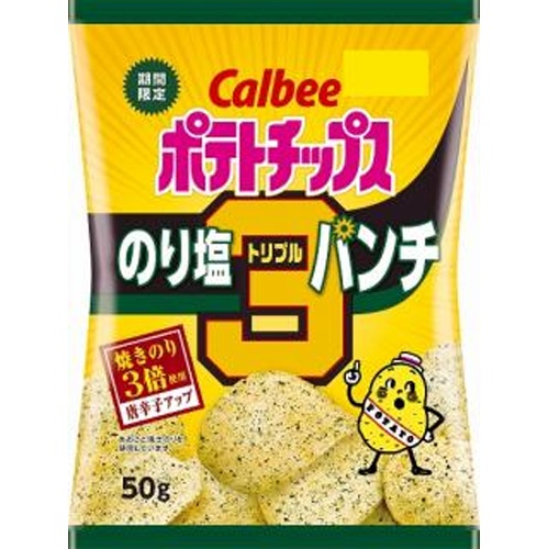 カルビー　ポテト　のり塩トリプルパンチ50g