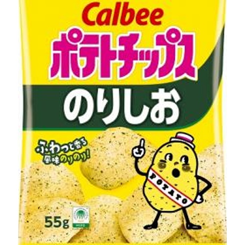 カルビー ポテト のりしお55g【07/21 新商品】