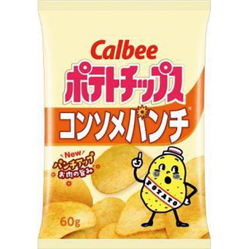 カルビー ポテト コンソメパンチ60g【02/07 新商品】