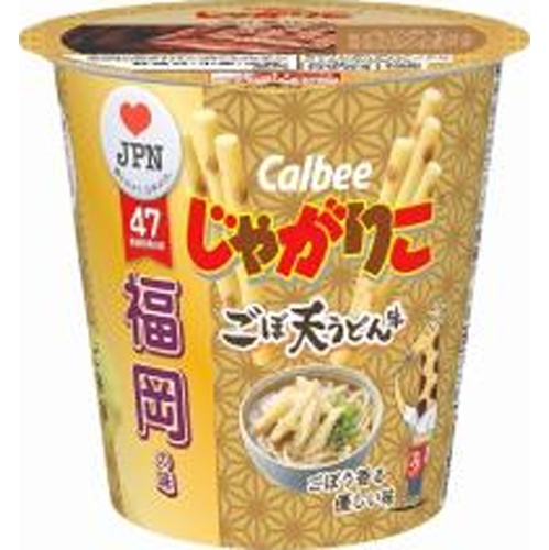 カルビー　じゃがりこ　ごぼ天うどん味52g