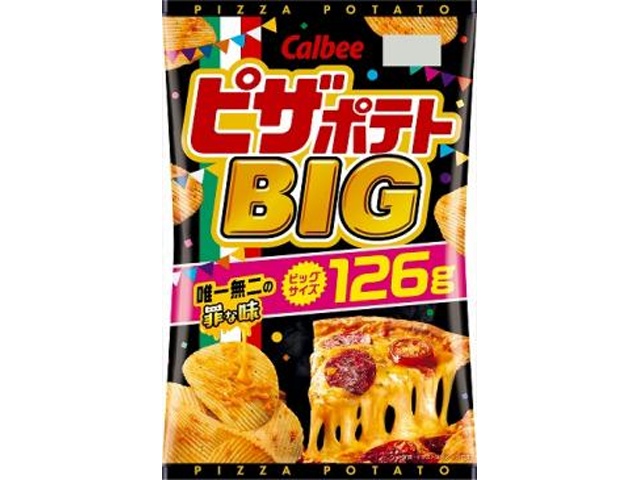 カルビー ピザポテトBIG 126g【10/13 新商品】