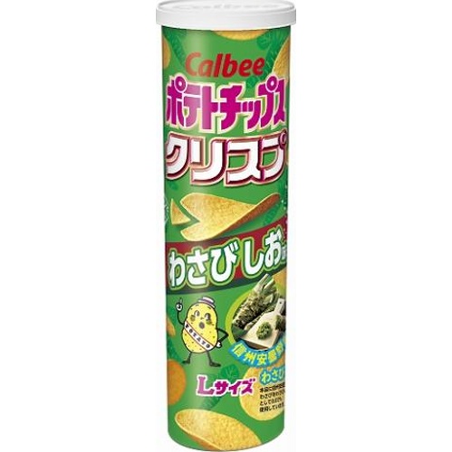 カルビー　ポテトCクリスプわさびしお味　115g