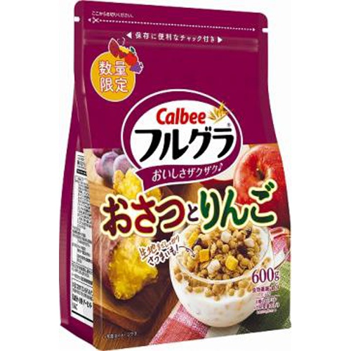 カルビー フルグラおさつとりんご 600g【11/15 新商品】