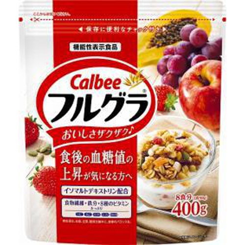 カルビー フルグラ血糖値の上昇が気になる方ヘ400