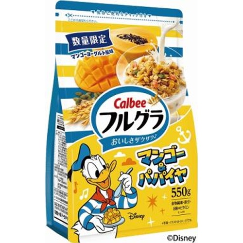 カルビー フルグラ マンゴー&パパイヤ550g【07/14 新商品】