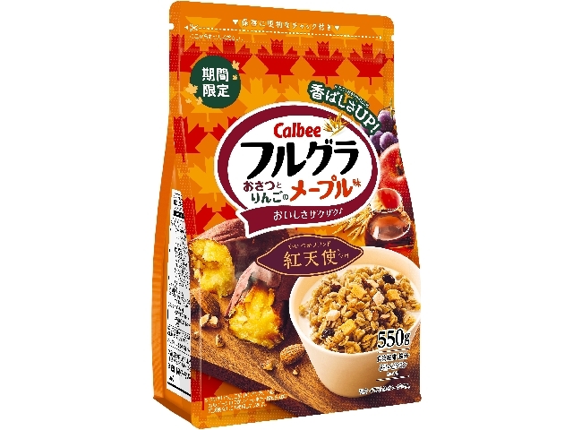 カルビー フルグラおさつとりんご 550g【09/22 新商品】