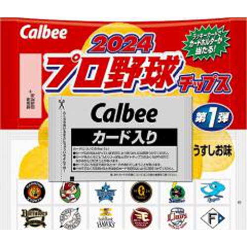 カルビー 2024プロ野球チップス 22g【04/18 新商品】
