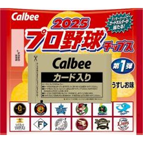 カルビー 2025プロ野球チップス 22g【05/05 新商品】
