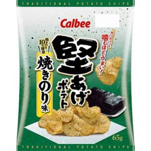 カルビー 堅あげポテト 焼きのり味65g