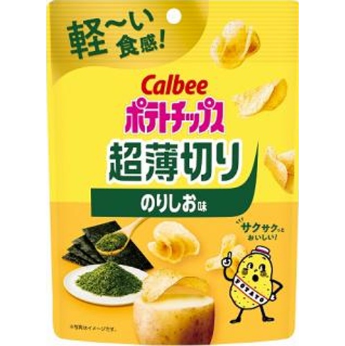 カルビー ポテト 超薄切りのりしお味40g【07/21 新商品】