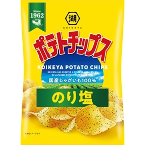 湖池屋 ポテトチップス のり塩55g【07/21 新商品】