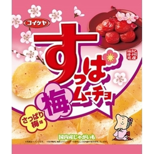 湖池屋 すっぱムーチョチップス さっぱり梅    商品紹介   お菓子